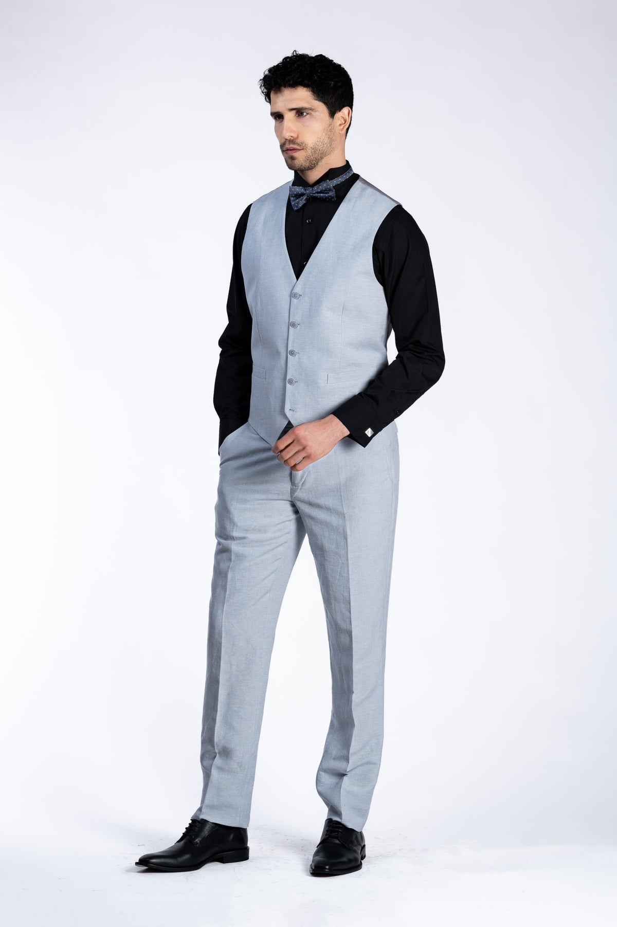 GILET LINO MODENA GRIS