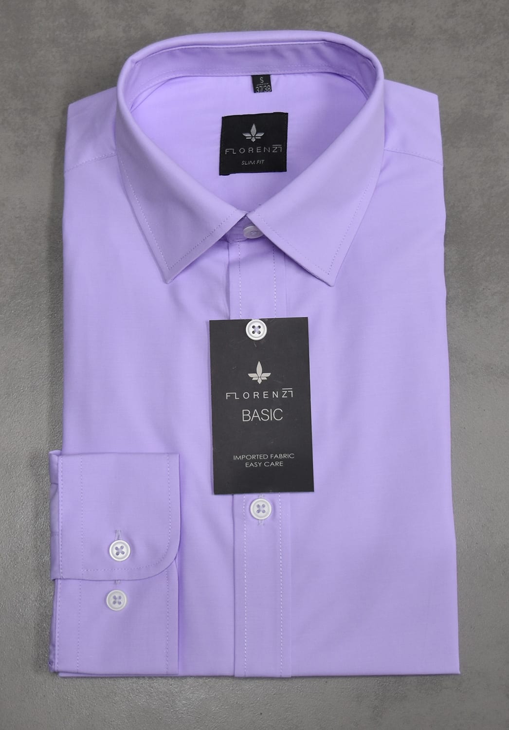 CAMISA BASIC LISA LILA