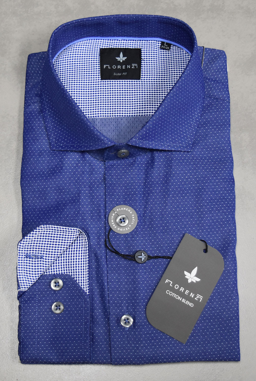 CAMISA COTTON BLEND SF21