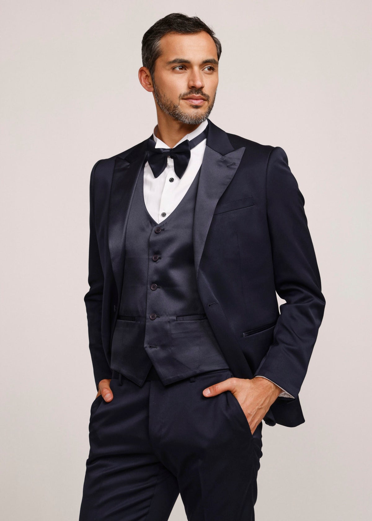 TERNO SMOKING ALESSIO S6 NAVY