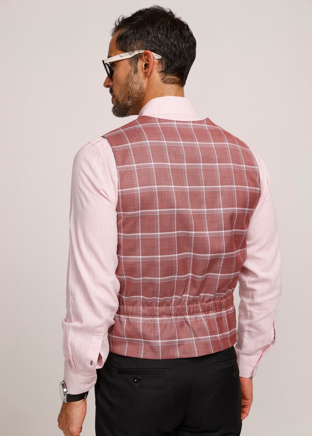 GILET REVERSIBLE DUE VOLTI 3.MARINO/WINE