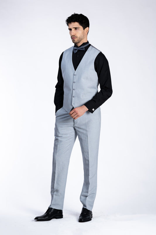 GILET LINO MODENA GRIS