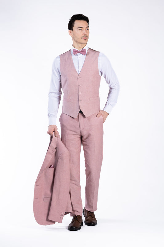 GILET LINO MODENA ROSA VIEJO