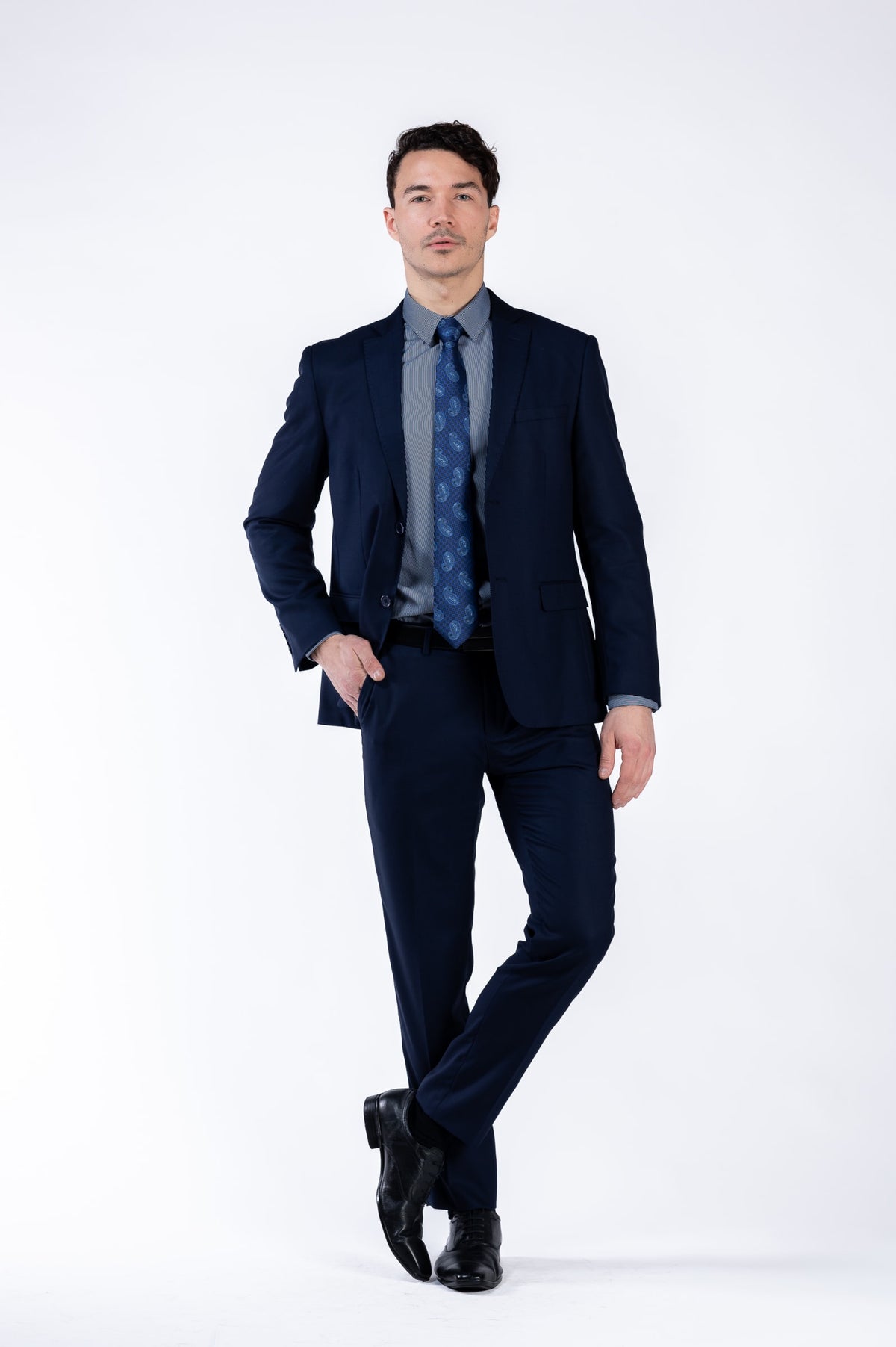 AMBO WOOL BLEND AW23 AZUL 2