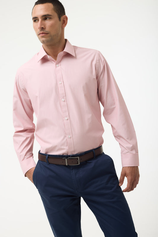 CAMISA BASIC 5248 RAYA ROJO