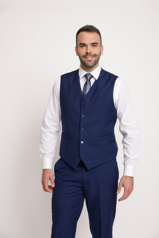GILET SH09505 COBALTO