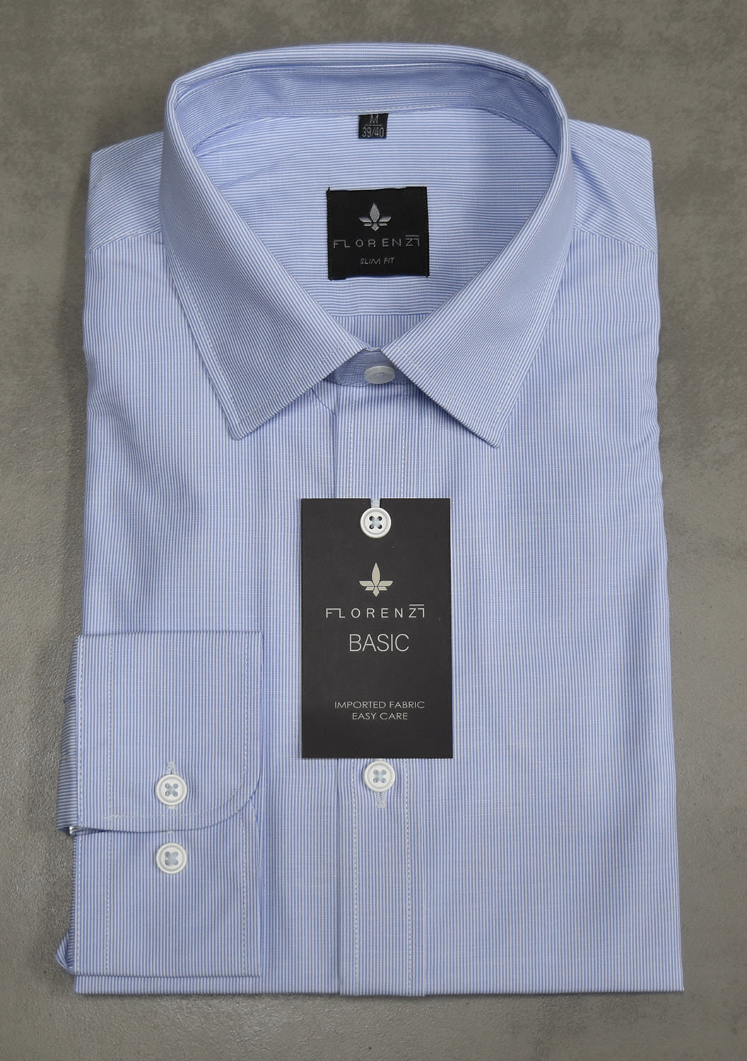 CAMISA BASIC FTSIA CELESTE