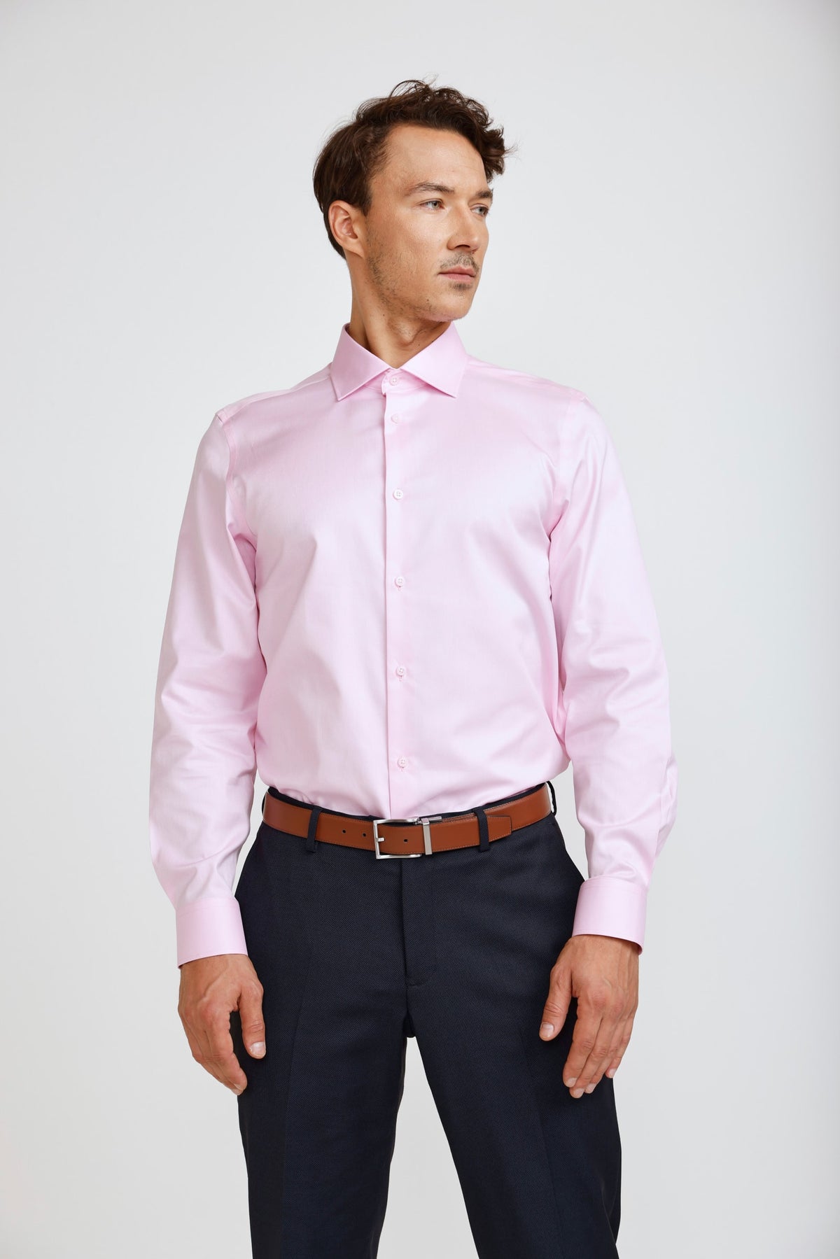 CAMISA COTTON PREMIUM W26 ROSADO