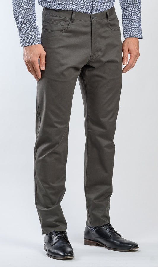PANTALON FIVE POCKET INV GRIS