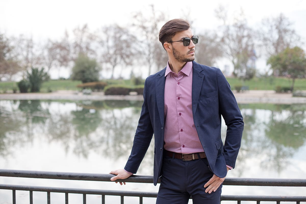 BLAZER COLORFUL AZUL