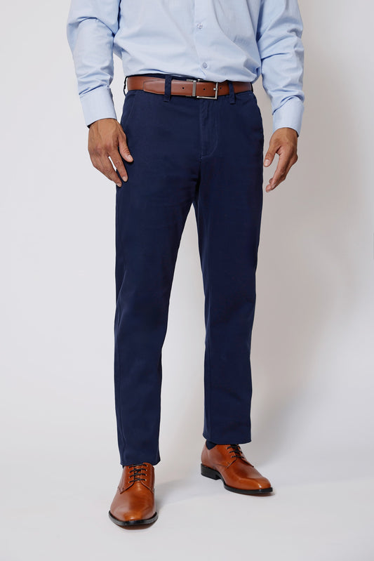 PANTALON ALGODON SPANDEX NAVY